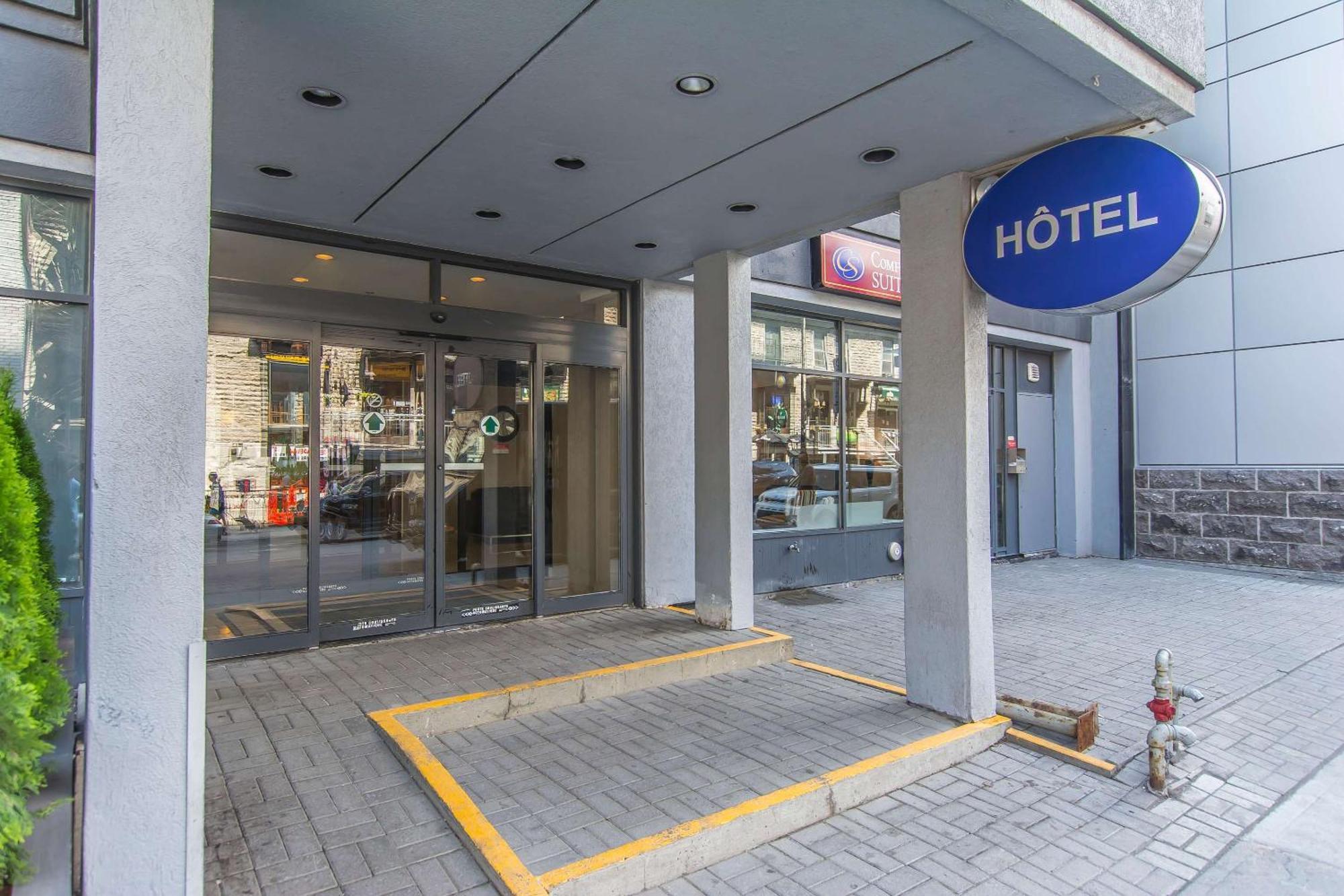 Comfort Suites Downtown Montréal Exteriör bild