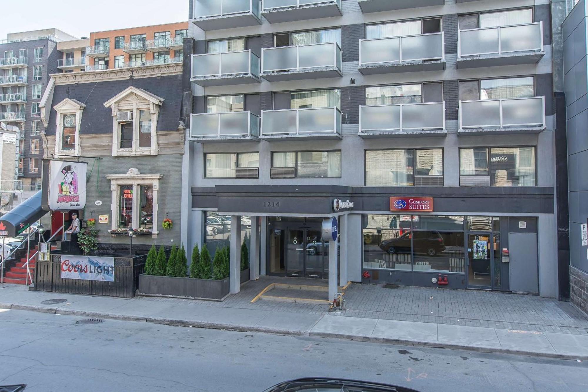 Comfort Suites Downtown Montréal Exteriör bild
